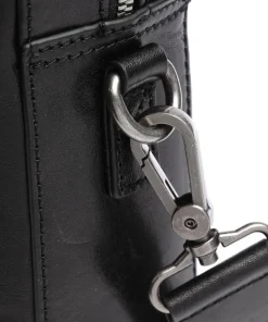 Gaucho Ted Aktentasche 15″ fein genarbtes Rindsleder schwarz