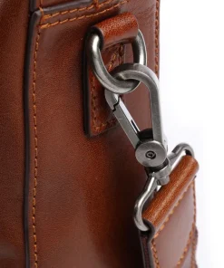 Gaucho Ted Aktentasche 15″ fein genarbtes Rindsleder cognac