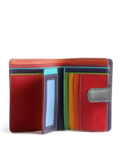 Geldbörse fein genarbtes Leder schwarz