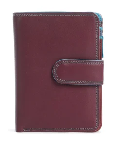 Geldbörse fein genarbtes Leder wein