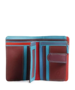 Geldbörse fein genarbtes Leder wein