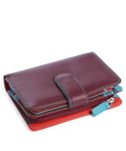 Geldbörse fein genarbtes Leder wein