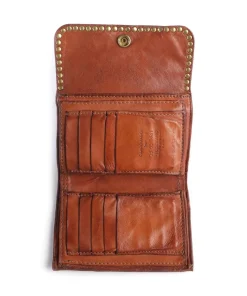 Geldbörse fein genarbtes Rindsleder cognac