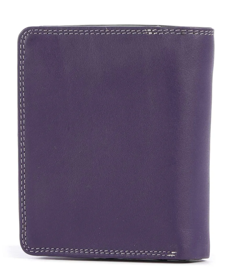 Geldbörse fein genarbtes Rindsleder pflaume