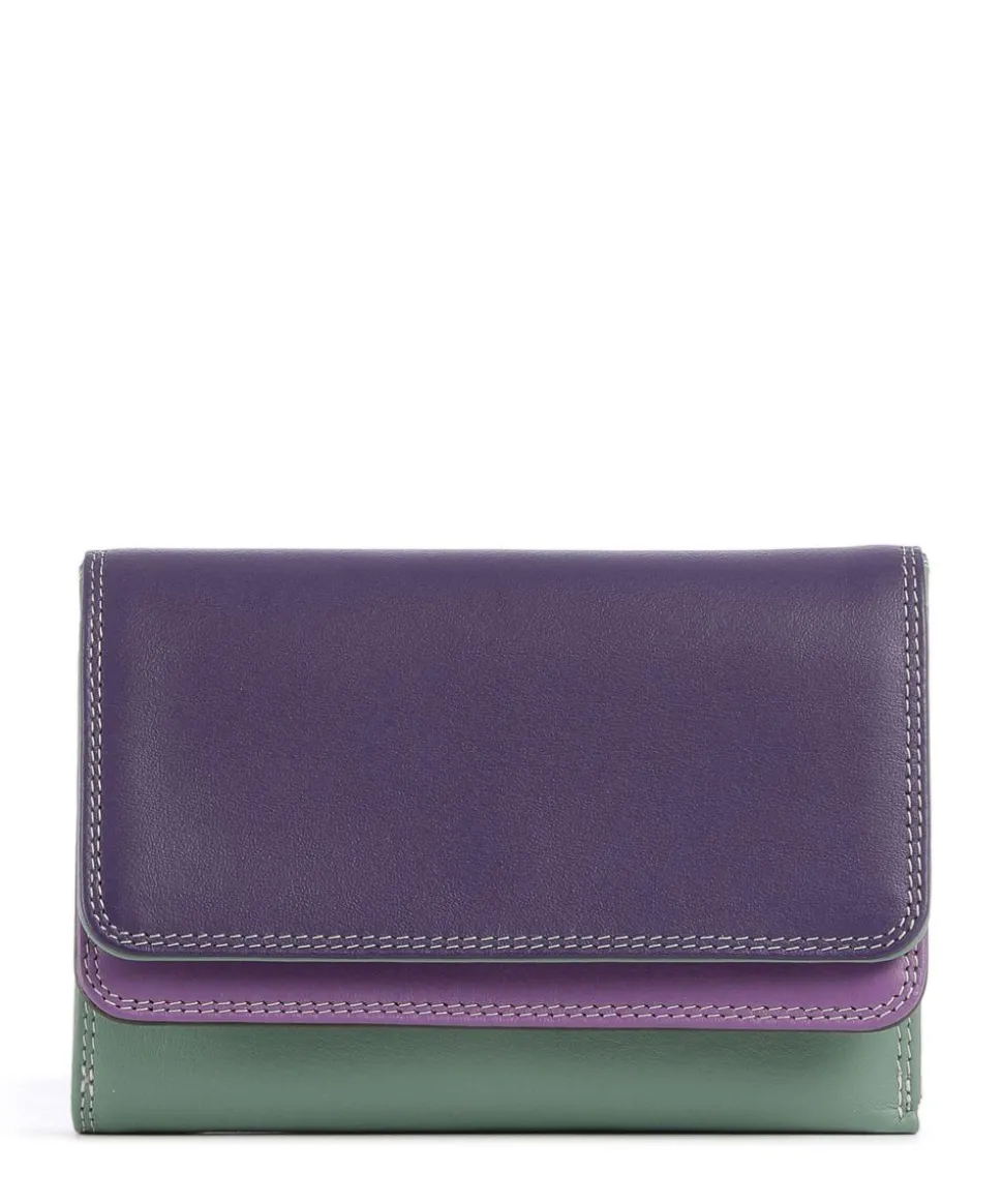 Geldbörse fein genarbtes Rindsleder mehrfarbig