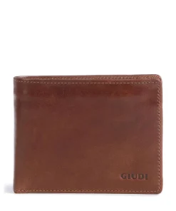 Geldbörse fein genarbtes Rindsleder braun