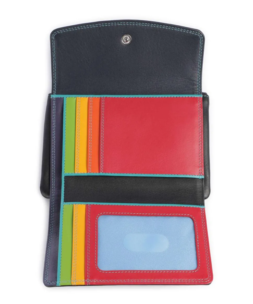 Geldbörse fein genarbtes Rindsleder schwarz