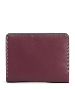 Geldbörse fein genarbtes Rindsleder wein