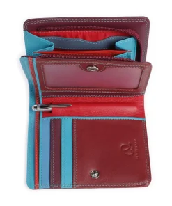 Geldbörse fein genarbtes Rindsleder wein