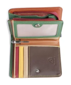 Geldbörse fein genarbtes Rindsleder braun