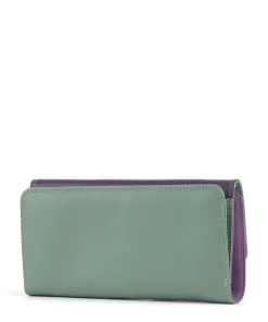 Geldbörse fein genarbtes Rindsleder mehrfarbig