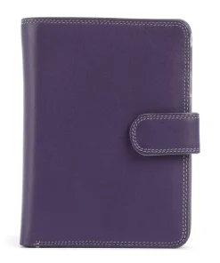 Geldbörse fein genarbtes Rindsleder pflaume