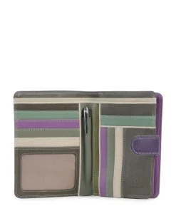 Geldbörse fein genarbtes Rindsleder pflaume