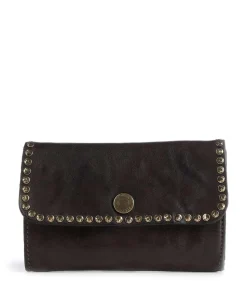 Geldbörse fein genarbtes Rindsleder dunkelbraun