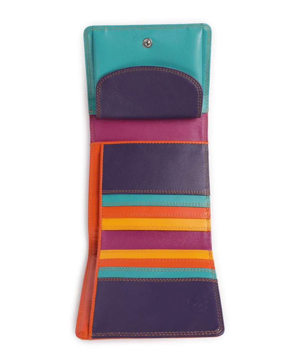 Geldbörse fein genarbtes Rindsleder orange