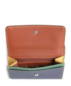 Geldbörse fein genarbtes Rindsleder mehrfarbig