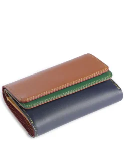 Geldbörse fein genarbtes Rindsleder mehrfarbig