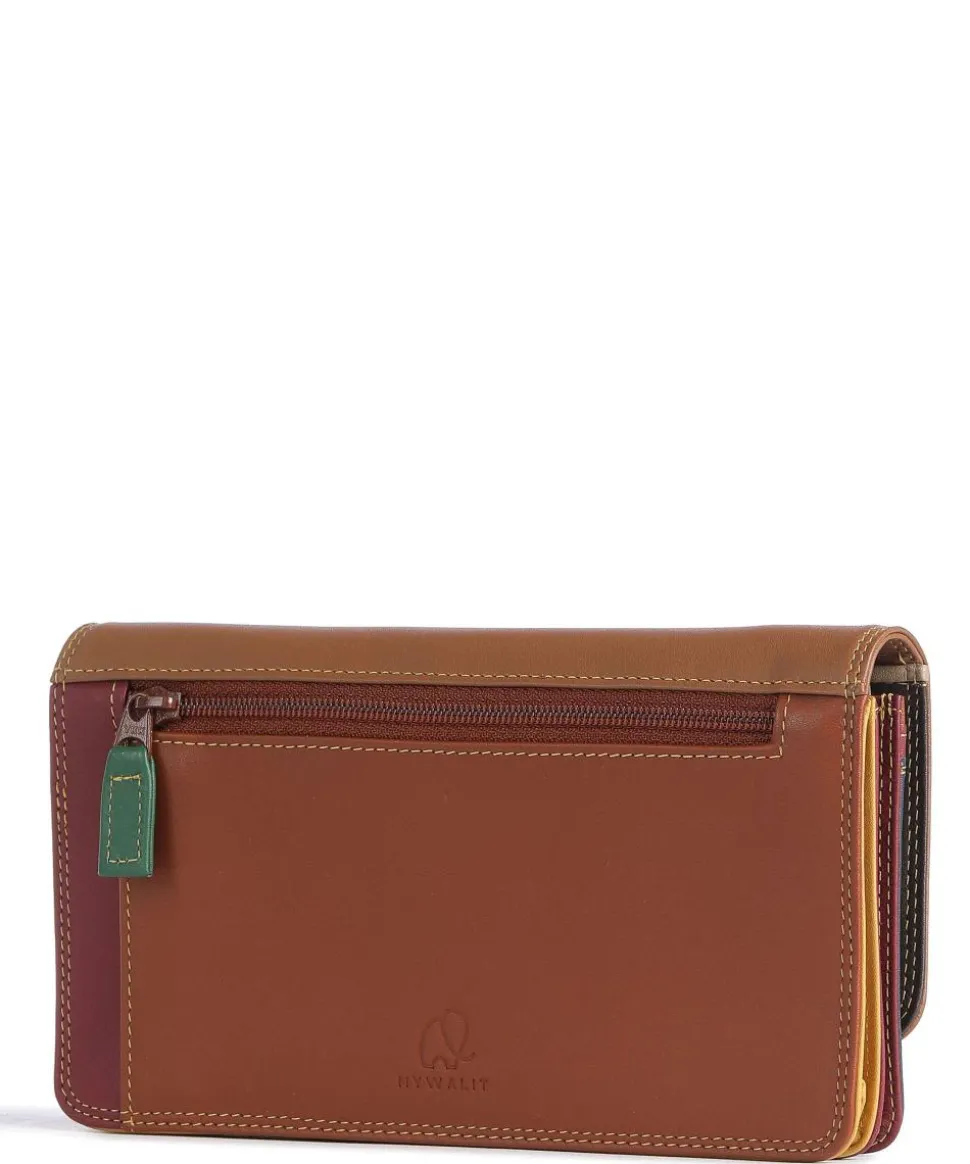 Geldbörse fein genarbtes Rindsleder mehrfarbig