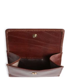 Geldbörse fein genarbtes Rindsleder braun