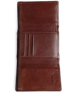 Geldbörse fein genarbtes Rindsleder braun