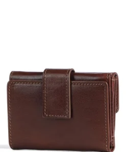 Geldbörse fein genarbtes Rindsleder braun