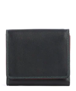 Geldbörse fein genarbtes Rindsleder schwarz