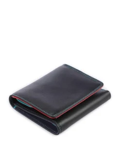 Geldbörse fein genarbtes Rindsleder schwarz