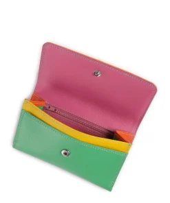 Geldbörse fein genarbtes Rindsleder mehrfarbig