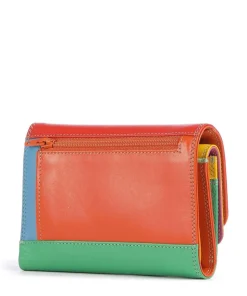 Geldbörse fein genarbtes Rindsleder mehrfarbig