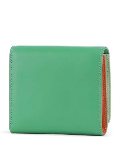 Geldbörse fein genarbtes Rindsleder grün