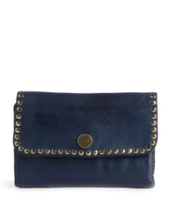 Geldbörse fein genarbtes Rindsleder dunkelblau