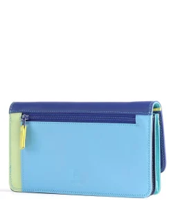 Geldbörse Leder blau