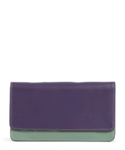 Geldbörse Leder mehrfarbig