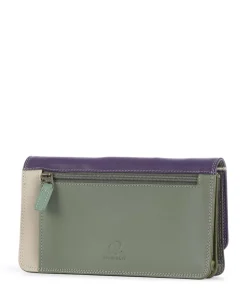 Geldbörse Leder mehrfarbig
