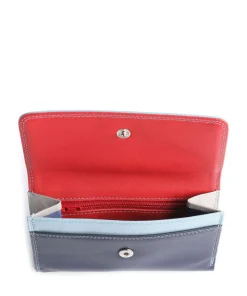 Geldbörse Leder mehrfarbig