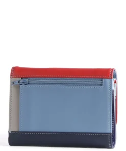 Geldbörse Leder mehrfarbig