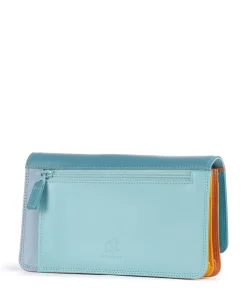 Geldbörse Leder mehrfarbig