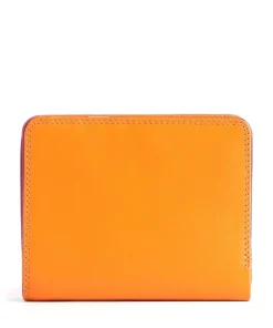 Geldbörse Leder orange