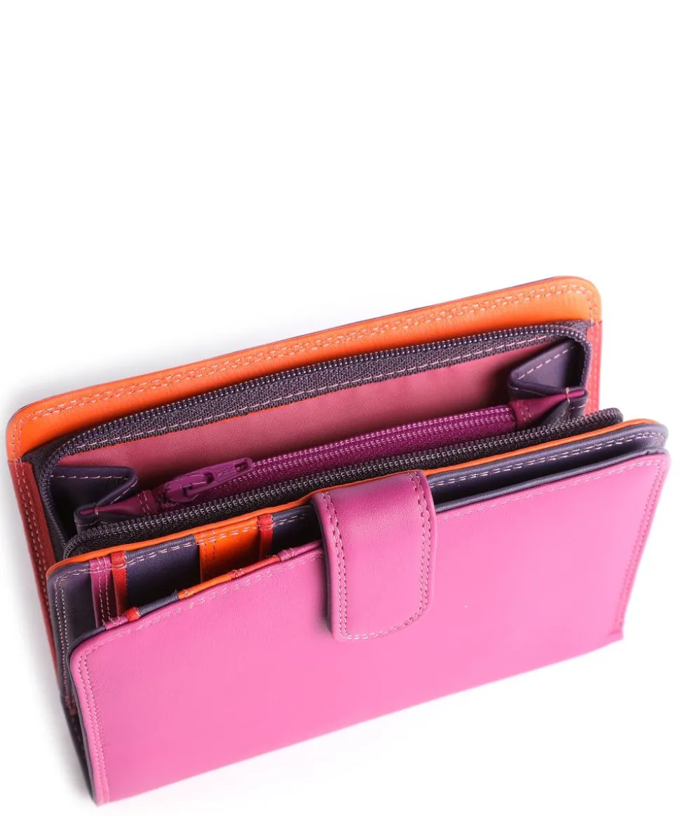 Geldbörse Leder pink