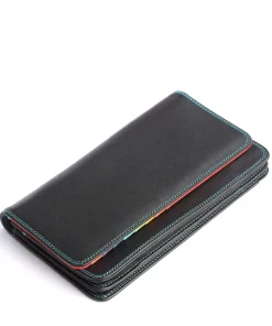 Geldbörse Leder schwarz