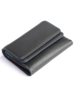 Geldbörse Leder schwarz