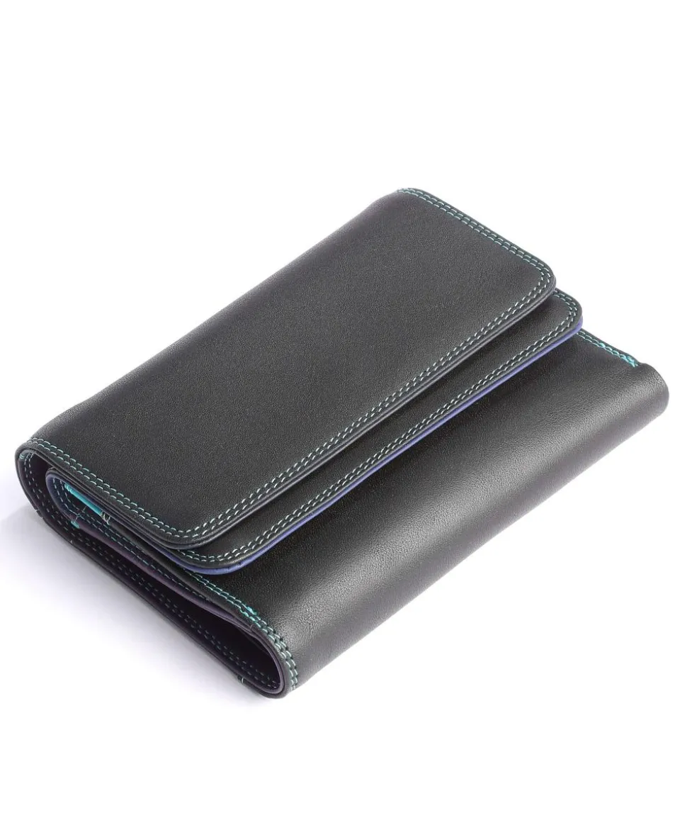 Geldbörse Leder schwarz