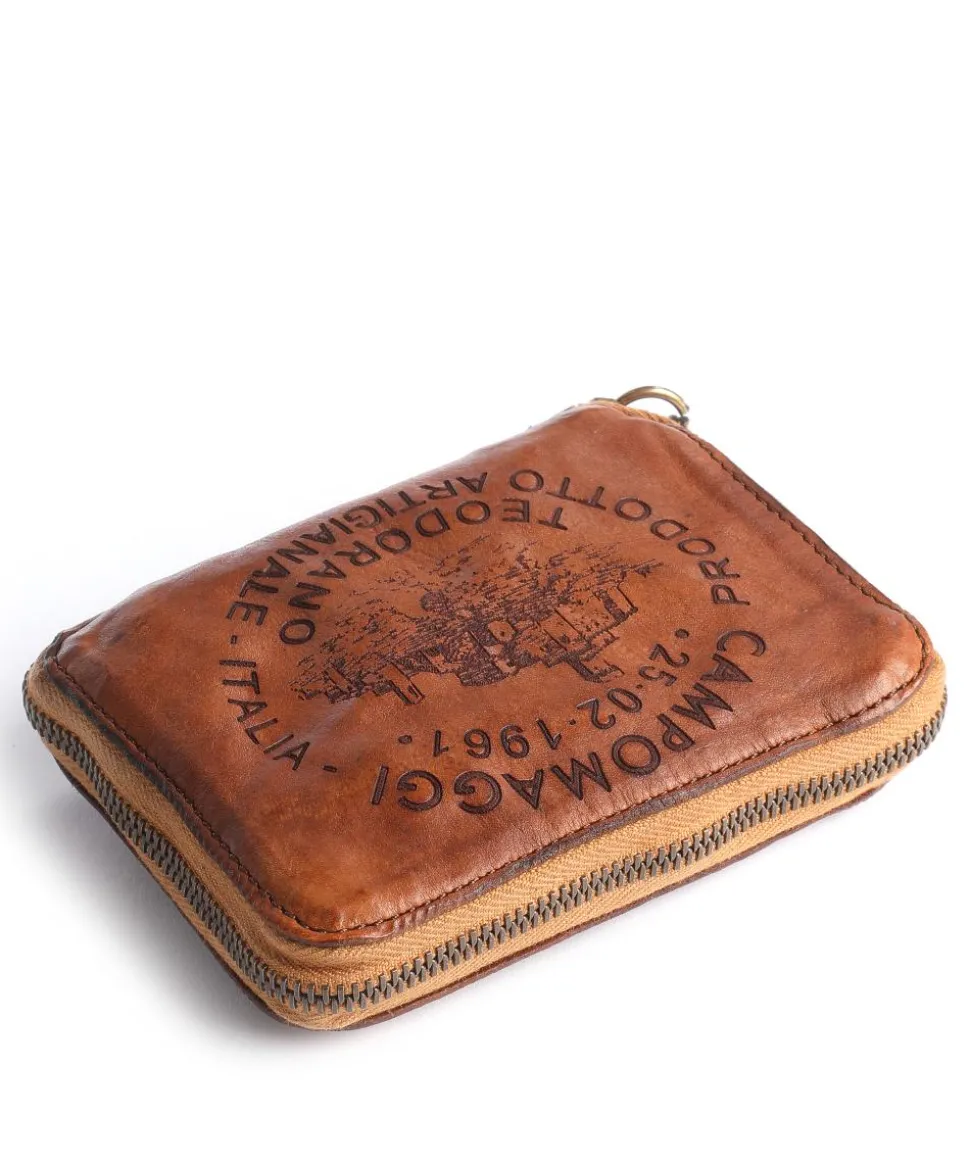 Geldbörse Rindsleder cognac