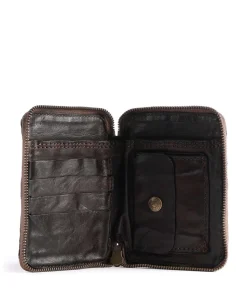 Geldbörse Rindsleder dunkelbraun