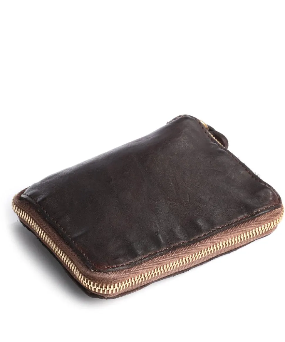 Geldbörse Rindsleder dunkelbraun
