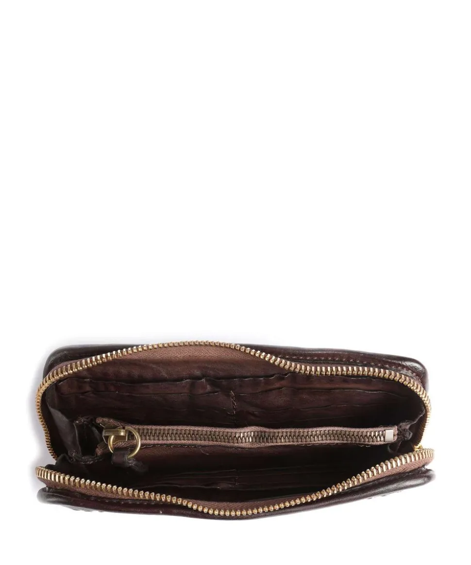 Geldbörse Rindsleder dunkelbraun