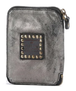 Geldbörse Rindsleder dunkelgrau