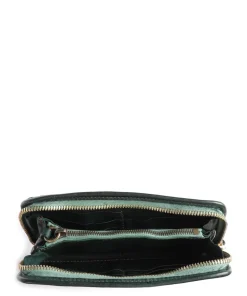 Geldbörse Rindsleder dunkelgrün