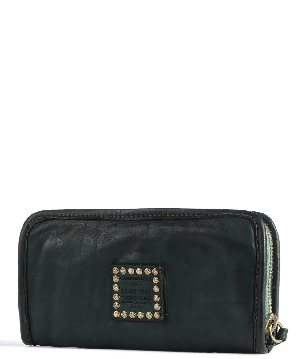 Geldbörse Rindsleder dunkelgrün