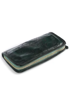 Geldbörse Rindsleder dunkelgrün